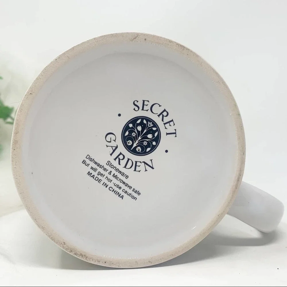 Aries zodiac Stoneware Mug 22oz Secret Garden - Picture 6 of 6